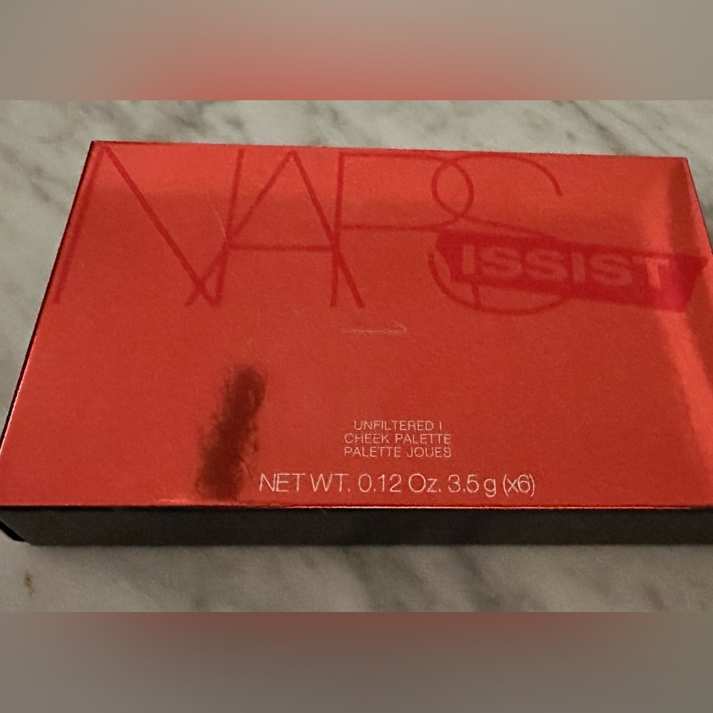 nars narsissist palette unfiltered blush BNIB